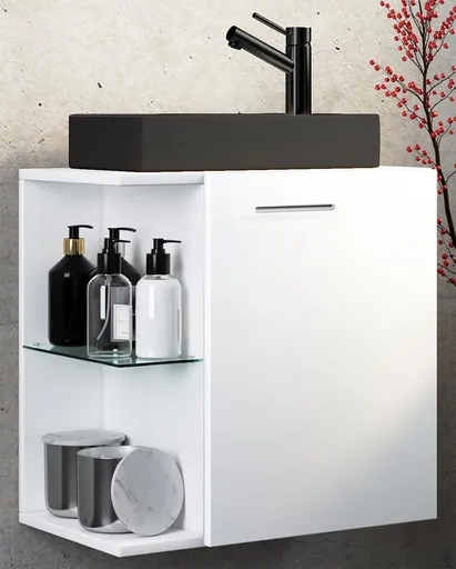 VCM 2dílné umyvadlo pro hosty Hausa BL, bílé