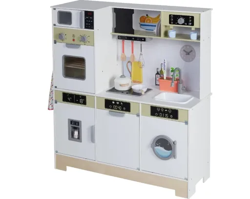 KidLand Dřevěná dětská kuchyňka Deluxe 486020