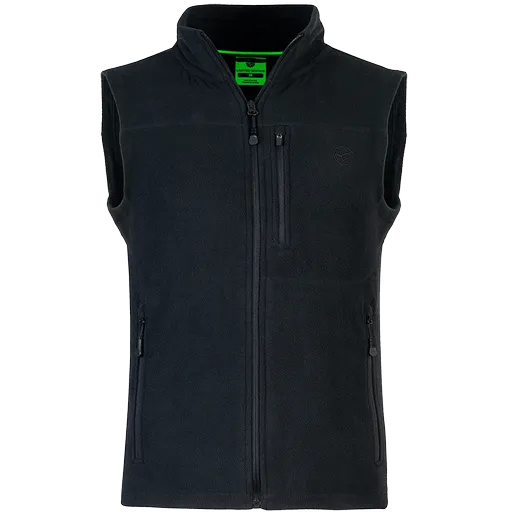 Korda vesta le fleece gilet black - velikost m