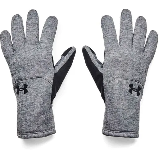 Under Armour STORM FLEECE GLOVES Pánské rukavice, šedá, velikost M