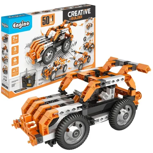 Engino Creative Builder 50 modelů s motorkem