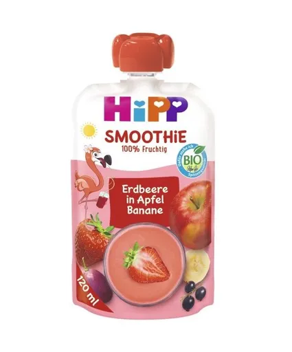Hipp BIO Smoothie jablko-banán-červené ovoce 120 g
