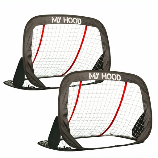My Hood 302000 set fotbalových branek Pop-Up, 2 ks, 120 x 80 x 80 cm