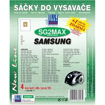 Sáčky do vysavače SG2 MAX - textilní - vůně Fresh (3390/FRE)