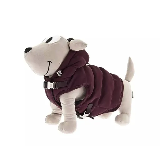 Ferribiella Péřovka s kšírky 2v1 GHIACCIO bordó, Velikost: 35 cm