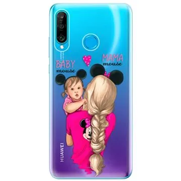 iSaprio Mama Mouse Blond and Girl pro Huawei P30 Lite (mmblogirl-TPU-HonP30lite)