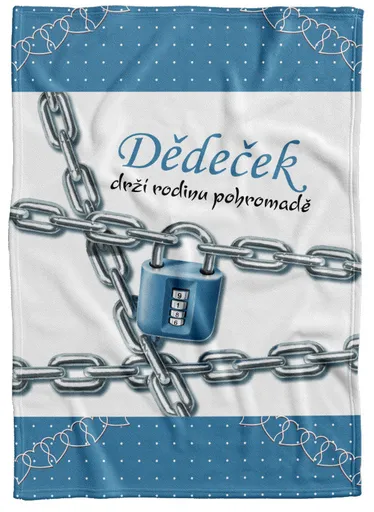 Deka Dědeček drží rodinu pohromadě (Podšití beránkem: NE)