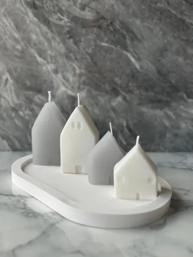 Candle Set (5 Pieces) Glamour Candle 36ST