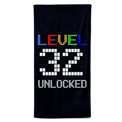 Osuška Level Unlocked (věk: 32, Velikost osušky: 100x170cm)