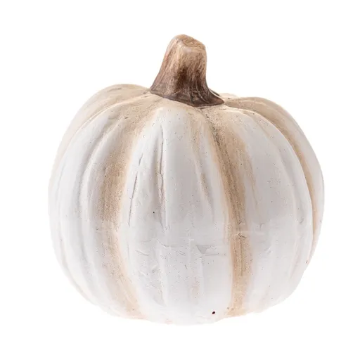 Podzimní dekorace Dýně keramická, 12 x 11,6 cm