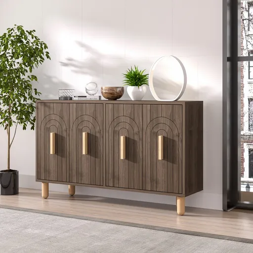 Konzolový stolek Tiger - Walnut