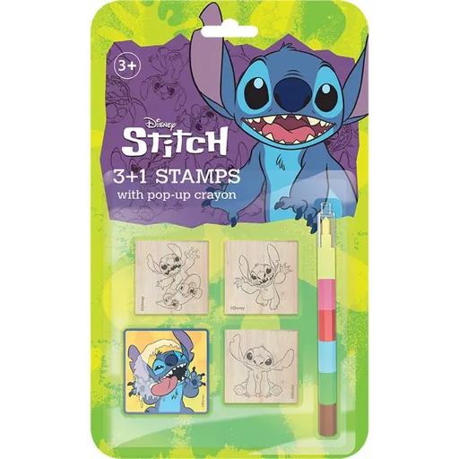 Jiri Models Razítka 3+1 s voskovkou Lilo & Stitch