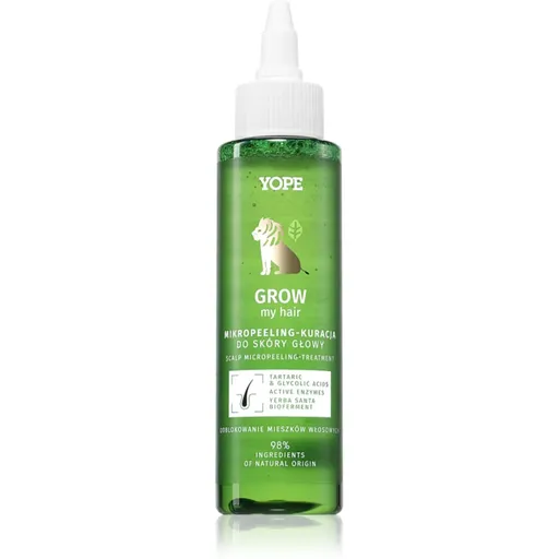 Yope Grow My Hair peeling na vlasovou pokožku 115 ml