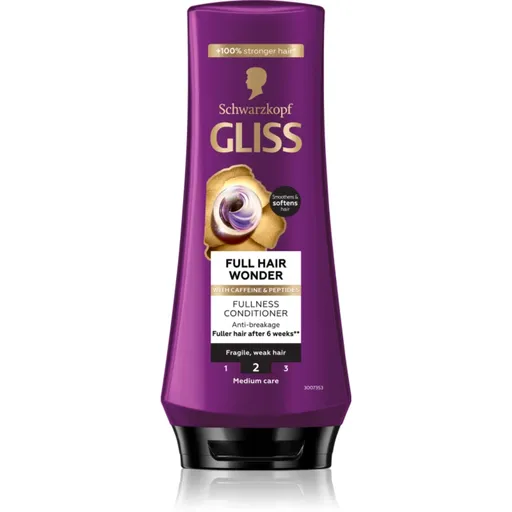 Schwarzkopf Gliss Full Hair Wonder regenerační balzám pro křehké vlasy 200 ml