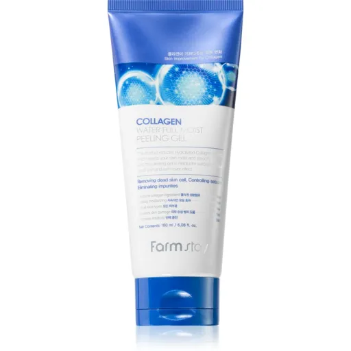 Farmstay Collagen Water Full Moist peelingový gel 180 ml