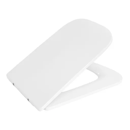 Mereo WC sedátko samozavírací hranaté, SLIM CSS118S