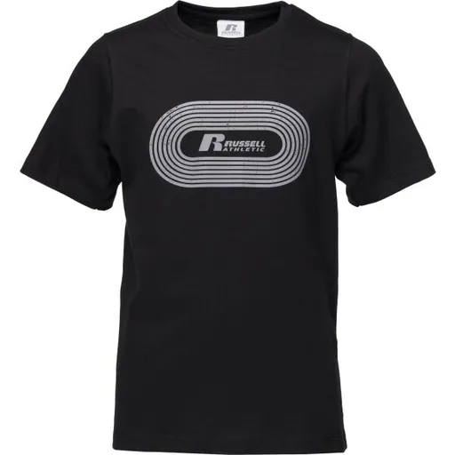 Russell Athletic T-SHIRT Dětské tričko, černá, velikost