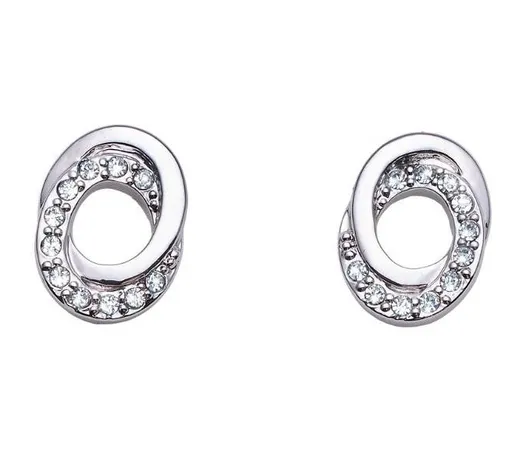 CRYSTalp Elegantní náušnice s krystaly Swarovski Orbita 42210.R