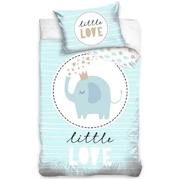 TIPTRADE oboustranné - Slůně s Korunkou, 100×135 cm (8592850331776)