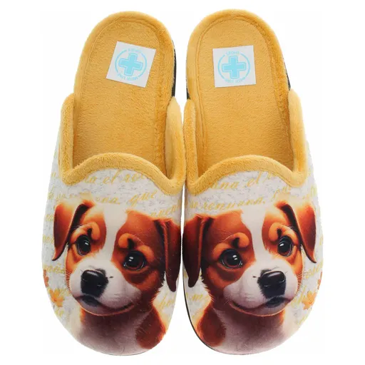 Dámské domácí pantofle Medi Line 1146-024 amarillo 40