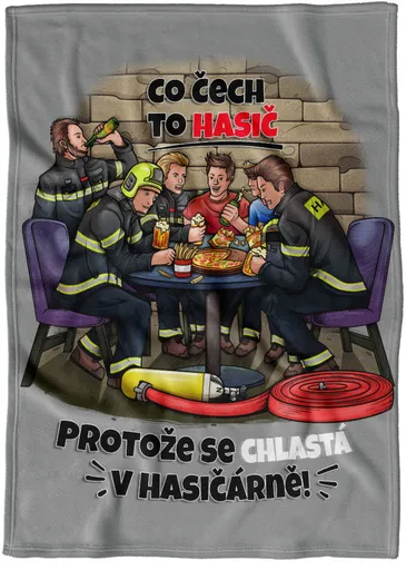 Deka Co Čech, to hasič (Podšití beránkem: NE)