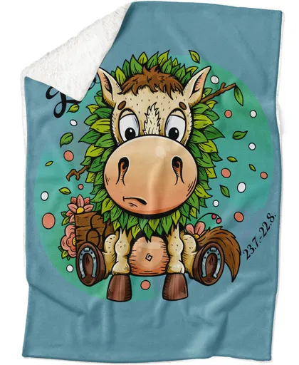 Deka Koňská znamení – lev (Podšití beránkem: ANO)