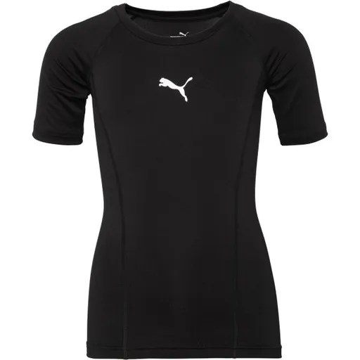 Puma LIGA BASELAYER TEE Chlapecké funkční triko, černá, velikost