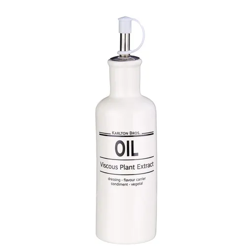 KARLTON BROS. Karafa na olej 240 ml