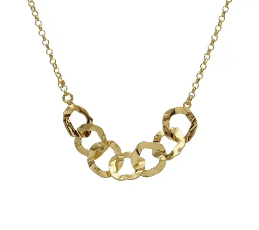 Victoria Cruz Stylový pozlacený náhrdelník pro ženy Essence A4630-DG