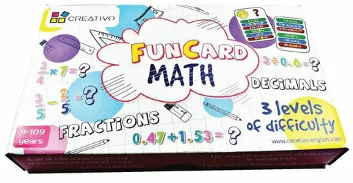 Fun Card Math (fractions and Decimals)