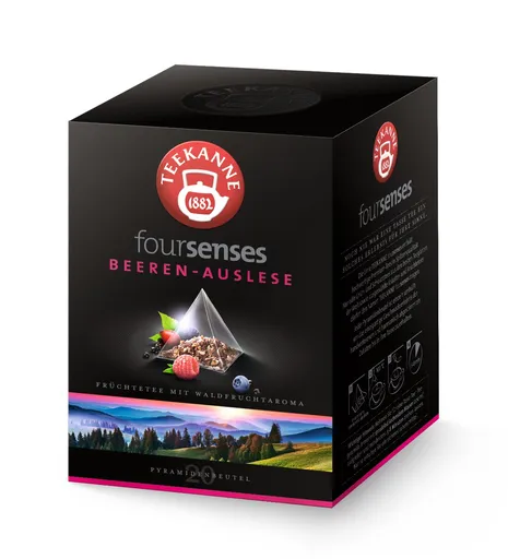 Teekanne Foursenses Beeren-Auslese porcovaný čaj 20x2,75 g