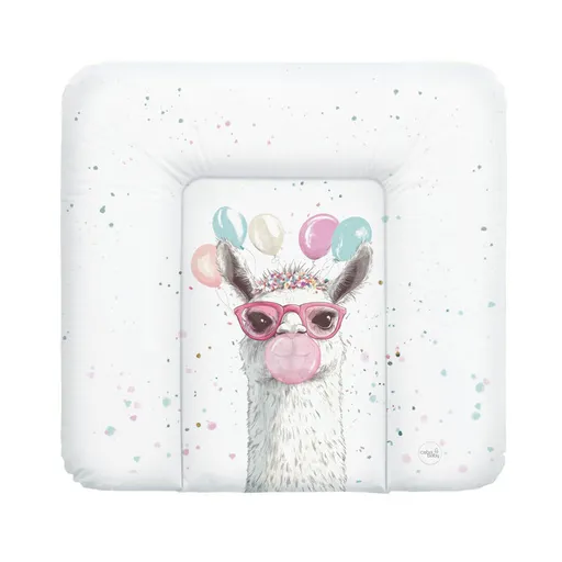 CEBA BABY Podložka přebalovací měkká (75x72) Basic Crazy Lama