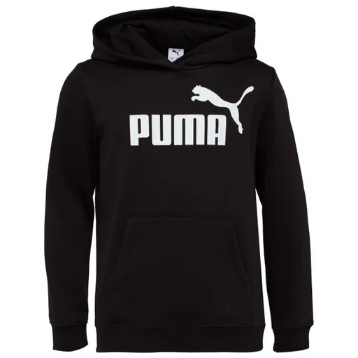 Puma ESSENTIALS NO.1 LOGO HOODIE FL G Dívčí mikina, černá, velikost