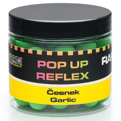 Mivardi plovoucí boilies rapid popup reflex 50 g 10 mm-garlic