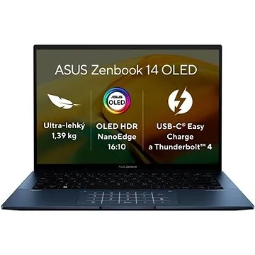 ASUS Zenbook 14 OLED UX3402ZA-OLED386W Ponder Blue celokovový (UX3402ZA-OLED386W)