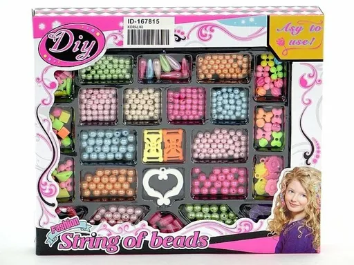 Sada korálků pro výrobu šperků