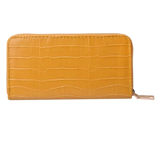 Velká žlutá peněženka - 19*9 cm Clayre & Eef