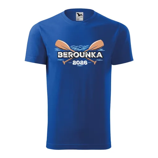 Bontis Tričko s potiskem "Berounka" - Královská modrá | XL