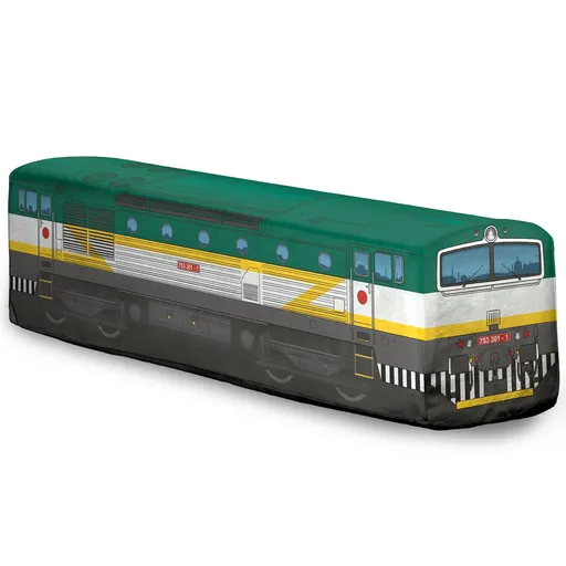 Plyšový vláček Brejlovec - zelený (Velikost Brejlovce: Medium)