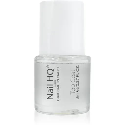 Nail HQ Essentials Top Coat vrchní lak na nehty bez použití UV/LED lampy 8 ml
