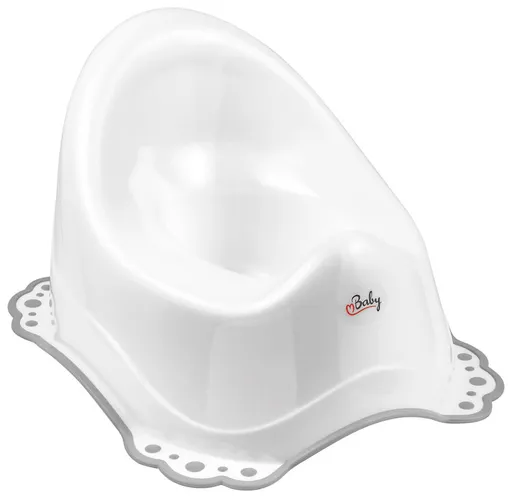 MALTEX Nočník protiskluzový s hudbou Classic - White