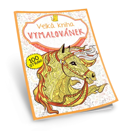 Velká kniha vymalovánek - mix motivů