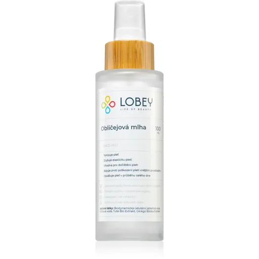 Lobey Skin Care Obličejová Mlha tonizační pleťová mlha 100 ml