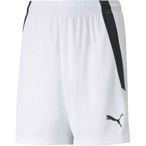 Puma TEAMLIGA SHORTS Juniorské šortky, bílá, velikost