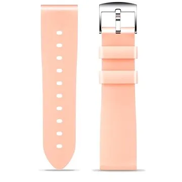 Aligator Watch 18mm silikonový řemínek meruňkový (18AW0001)