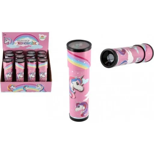 Kaleidoskop - Krasohled Jednorožec plast 16,5 cm