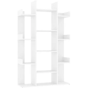 Shumee  bílá 86×25,5×140 cm dřevotříska, 808900 (808900)