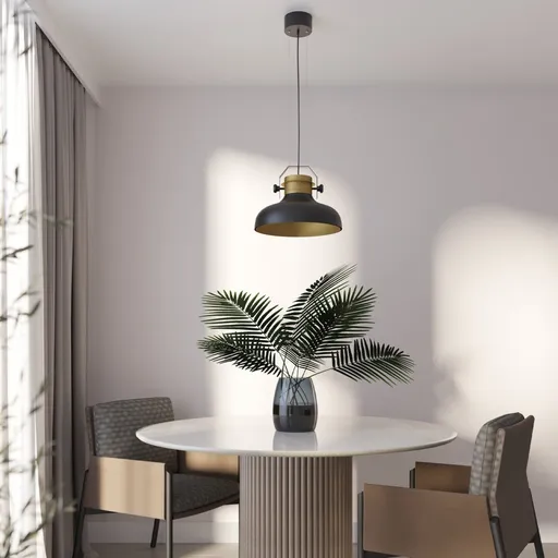 Stealle 40x130x40cm závěsná 1 černý/zlatý