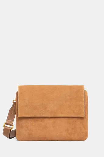 Semišová kabelka Gianni Chiarini THREE