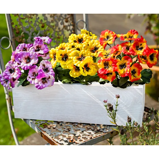 3 kytice do truhlíku Macešky